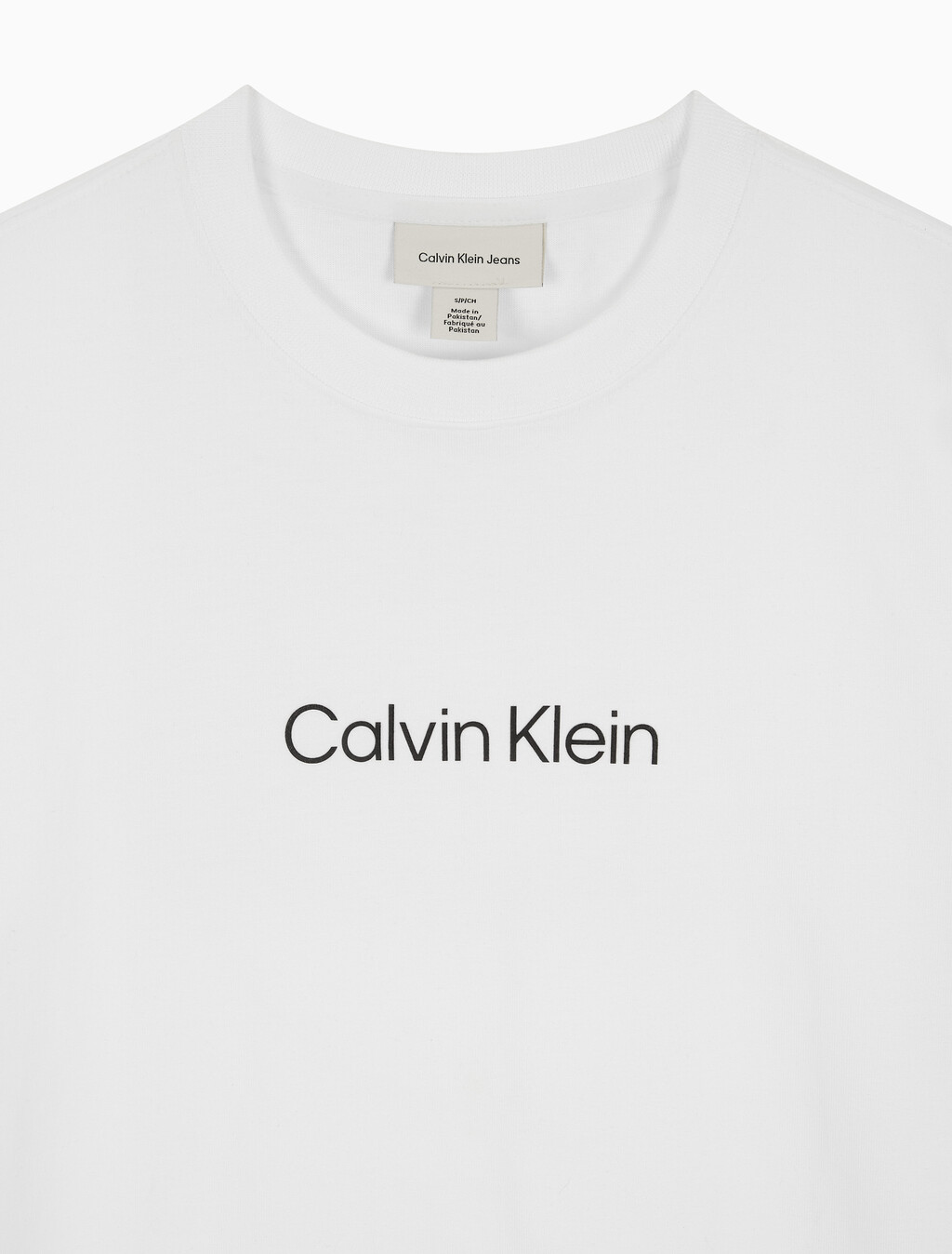 Buy 여성 릴렉스드 스탠다드로고 크루넥 반팔 티셔츠 in color BRILLIANT WHITE