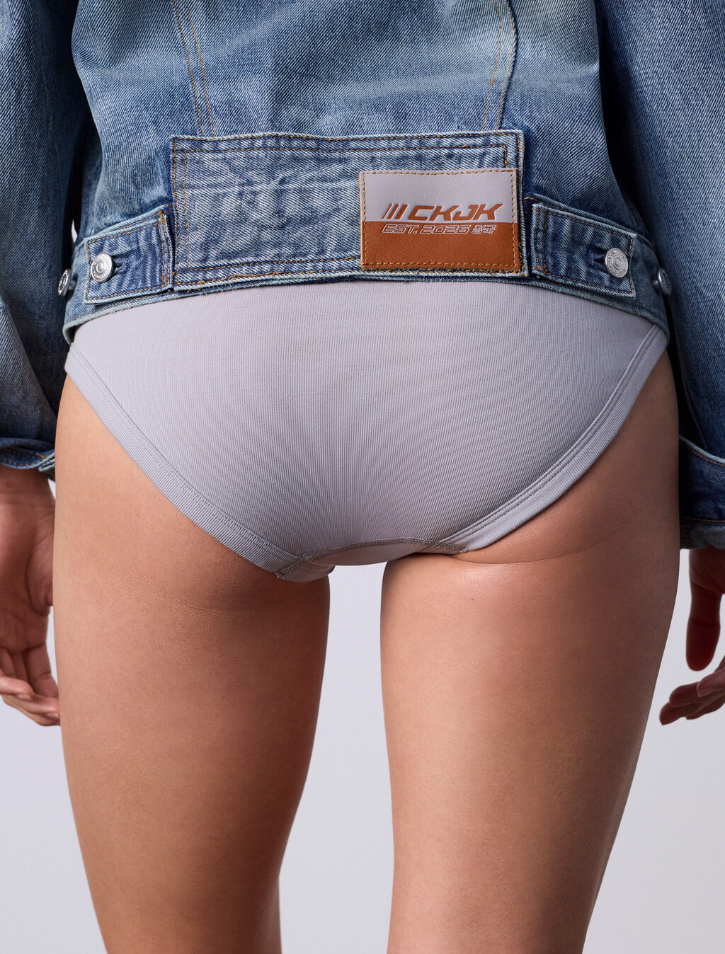 Buy Jung Kook for Calvin Klein 여성 헤리티지 코튼 AF 비키니 in color GREY