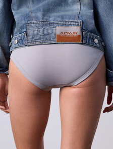 Buy Jung Kook for Calvin Klein 여성 헤리티지 코튼 AF 비키니 in color GREY