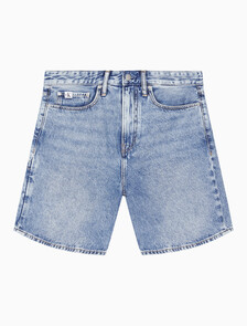 Buy 남성 릴렉스핏 에코 쿨 데님 쇼츠 in color CHALKY BLUE