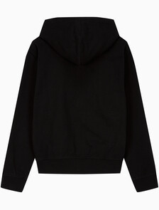 Buy 여성 아카이브 로고 프렌치 테리 후디 in color BLACK
