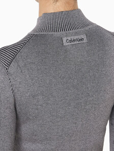 Buy 여성 L/S 풀 집업 스웨터 in color Grey