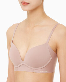 Buy 여성 인비저블 AF 푸쉬업 플런지 브라 in color SUMMER TAUPE