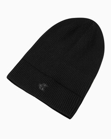 Buy 남녀공용 코튼 캐시미어 비니 in color BLACK