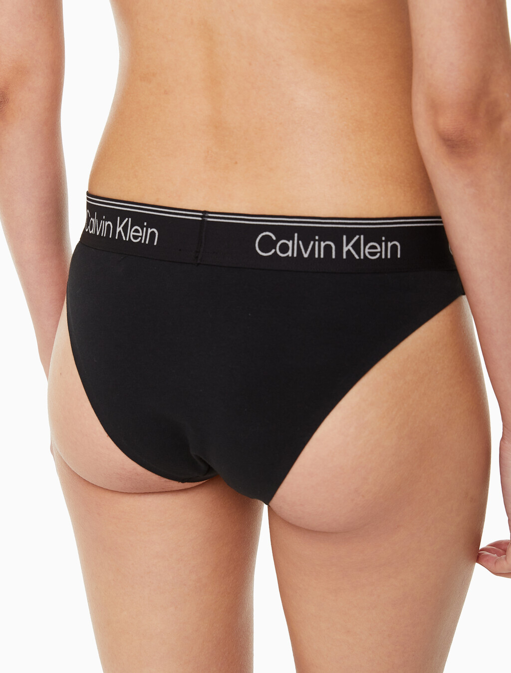 Buy 여성 에슬레틱 코튼 탕가 in color BLACK