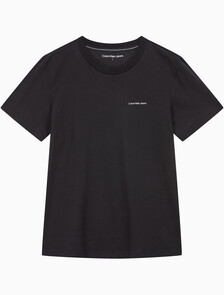 Buy 남녀공용 릴렉스핏 2PK 반팔 티셔츠 in color CK BLACK