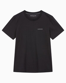 Buy 남녀공용 릴렉스핏 2PK 반팔 티셔츠 in color CK BLACK
