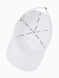 Buy 남녀공용 모노로고 어패럴 그래픽 타이 백 볼캡 in color BRIGHT WHITE