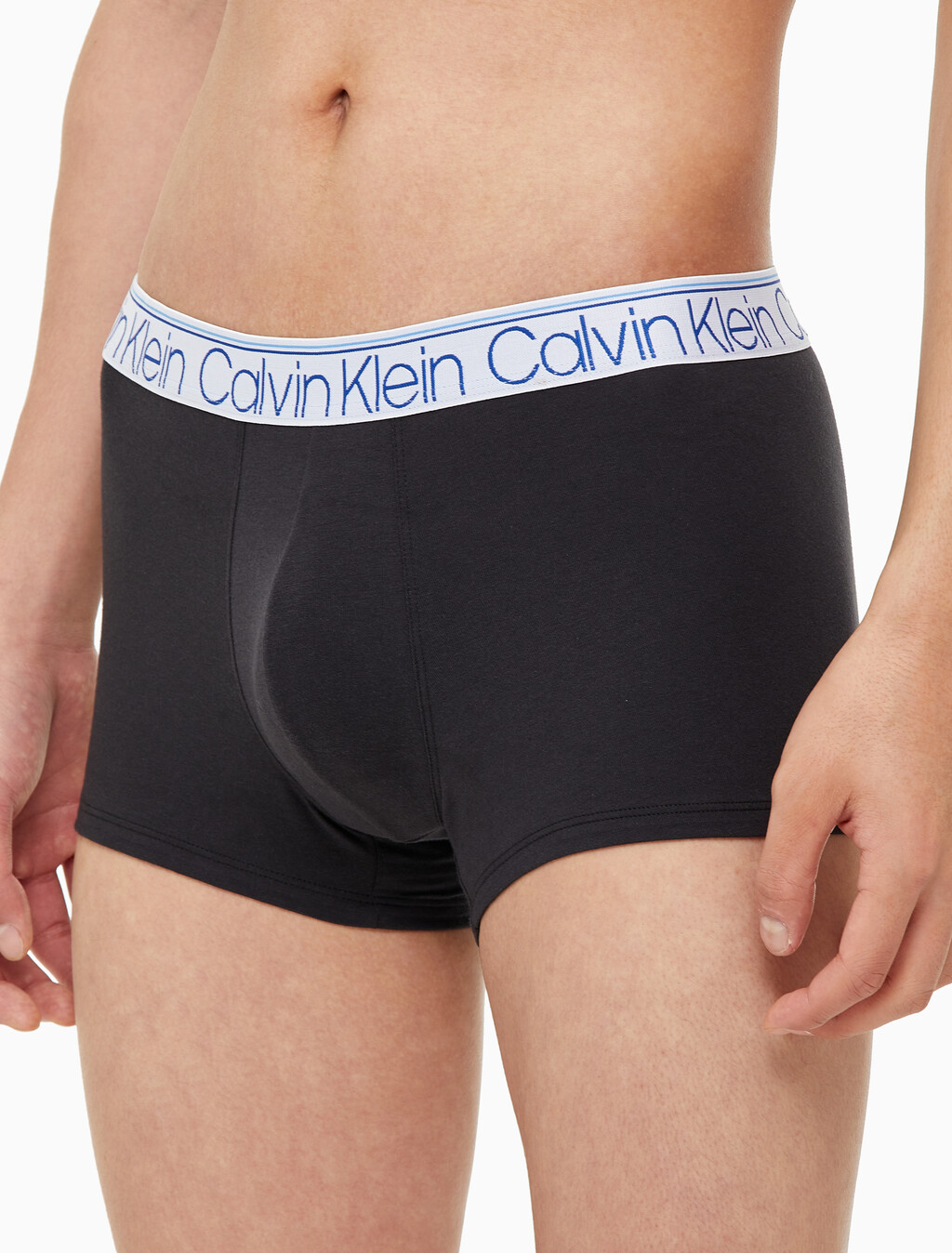 Buy 남성 코튼 스트레치 LTE 3PK 드로즈 in color BLACK/PROVIDENCE BLUE/GREY HEATHER