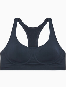 Buy 여성 본디드 플렉스 AF 레이서백 브라렛 in color BLUEBERRY