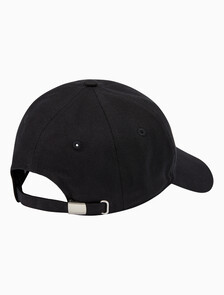 Buy 남녀공용 CKJ 모노그램 엠브로이더리 볼캡 in color BLACK