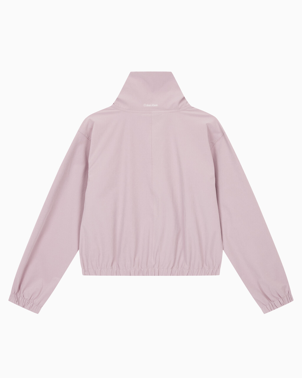 Buy 여성 리플렉티브 로고 레귤러 핏 윈드브레이커 in color GRAY ROSE