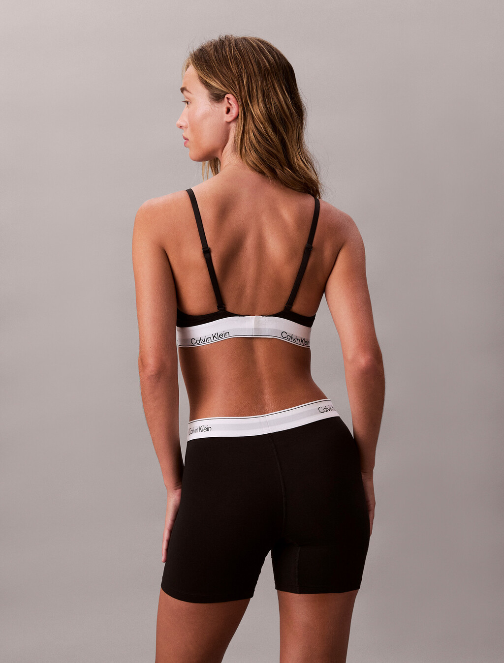 Buy 여성 아이콘 코튼 모달 박서 브리프 in color BLACK