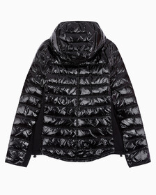 Buy 여성 슬림핏 다운 재킷 in color BLACK