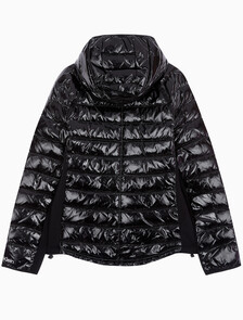 Buy 여성 슬림핏 다운 재킷 in color BLACK