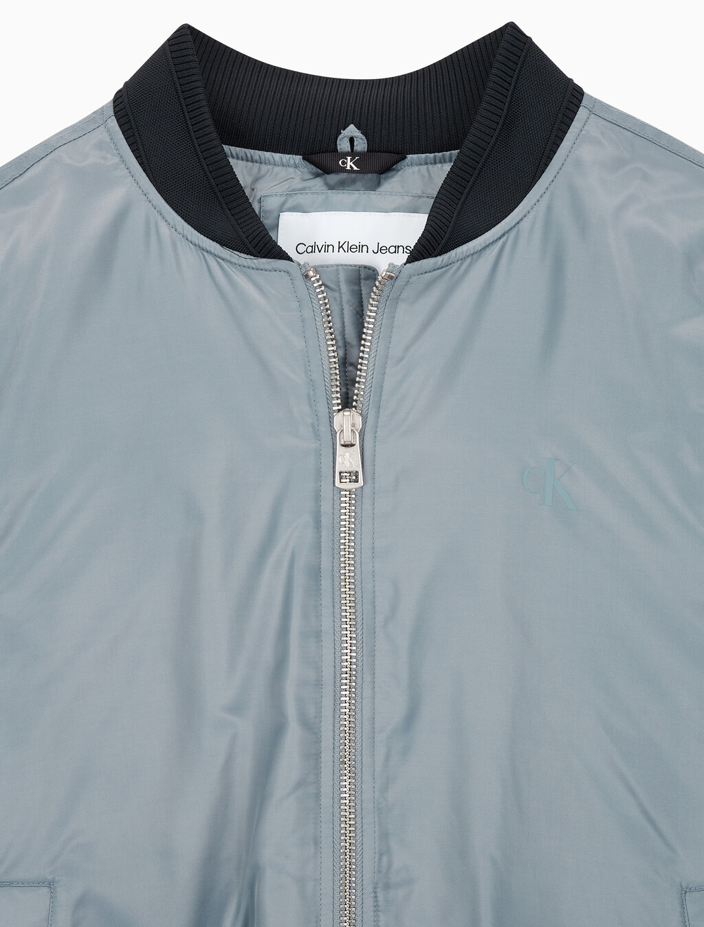 Buy 남성 후디 보머 다운 자켓 in color GREY