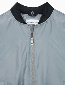 Buy 남성 후디 보머 다운 자켓 in color GREY