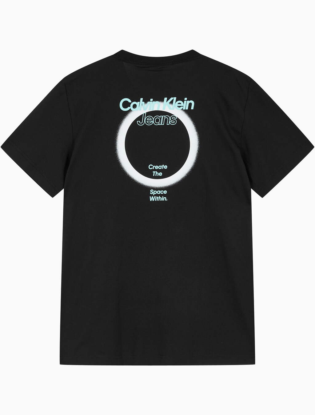Buy 남성 이클립스 그래픽 반팔 티셔츠 in color CK BLACK