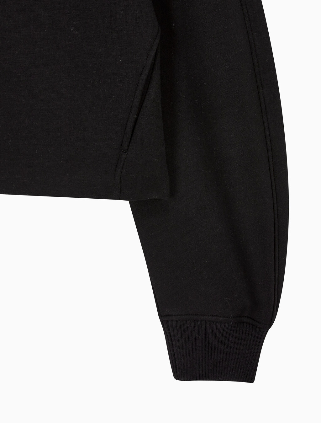 Buy 여성 오버사이즈 스쿠바 집 보머 자켓 in color BLACK