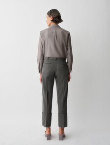Buy EVA WOMENS TROUSERS in color CHARCOAL