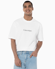 Buy 남성 릴렉스핏 헤비 코튼 크루넥 반팔 티셔츠  in color BRILLIANT WHITE