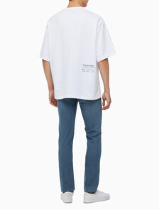 Buy 남성 숏슬리브 컴팩트 저지 티 in color BRILLIANT WHITE