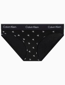 Buy 여성 아이콘 코튼 모달 AF 비키니 in color DIAMOND LOGO PRINT_BLACK