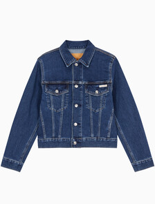 Buy 여성 컴포트 스트레치 클래식 트러커 in color DARK BLUE