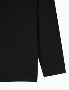 Buy 남성 헤비 코튼 아카이브 로고 긴팔 티셔츠 in color CK BLACK