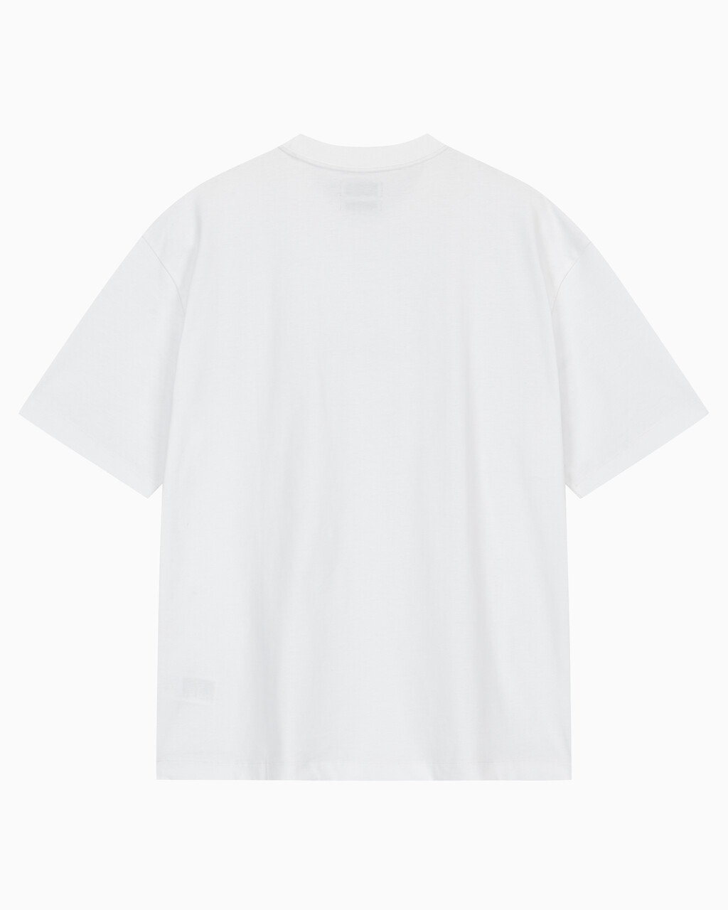 Buy 남성 릴렉스핏 스탠다드 로고 크루넥 반팔 티셔츠 in color BRILLIANT WHITE