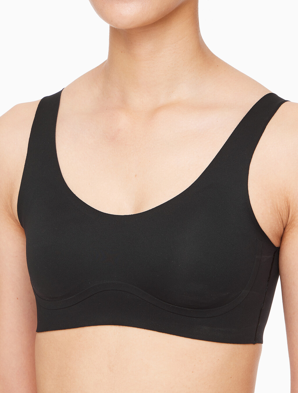 Buy 여성 인비져블 소프트 서포트 AF 라이틀리 라인드 브라렛 in color BLACK