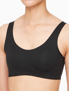 Buy 여성 인비져블 소프트 서포트 AF 라이틀리 라인드 브라렛 in color BLACK