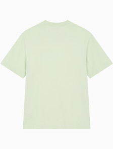 Buy 남성 이지핏 아카이브 로고 반팔 티셔츠 in color TENDER GREENS