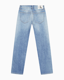 Buy 여성 보이핏 미드블루  데님 in color MID BLUE BACK EMBRO