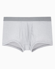 Buy 남성 CK 마이크로 플러스 3PK 로우 라이즈 트렁크 in color BLACK/WOLF GREY HEATHER/TURBULENCE