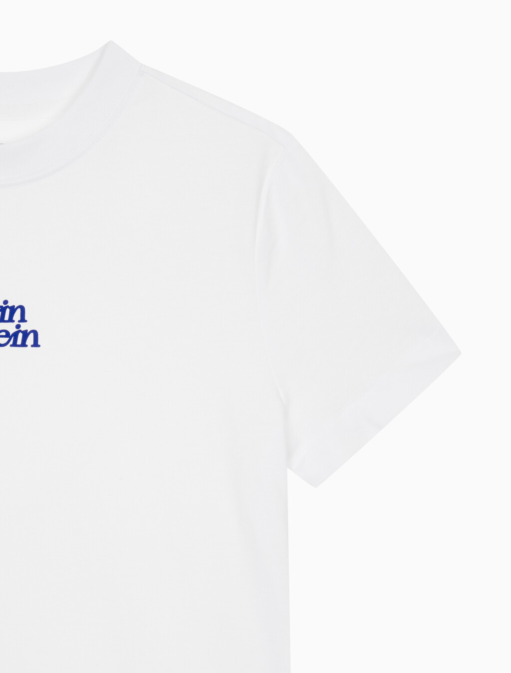 Buy 여성 플럭 로고 반팔 티셔츠 in color BRILLIANT WHITE