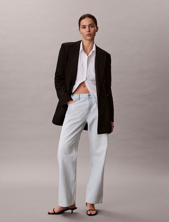 여성 90S 스트레이트 데님