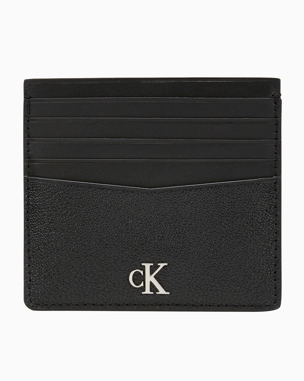 Buy 남성 CKJ 모노 하드웨어 카드케이스 in color BLACK