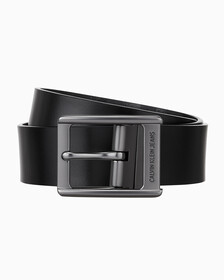 Buy 남성 소가죽 38MM 양면 벨트 38MM in color BLACK PRINT/ BL