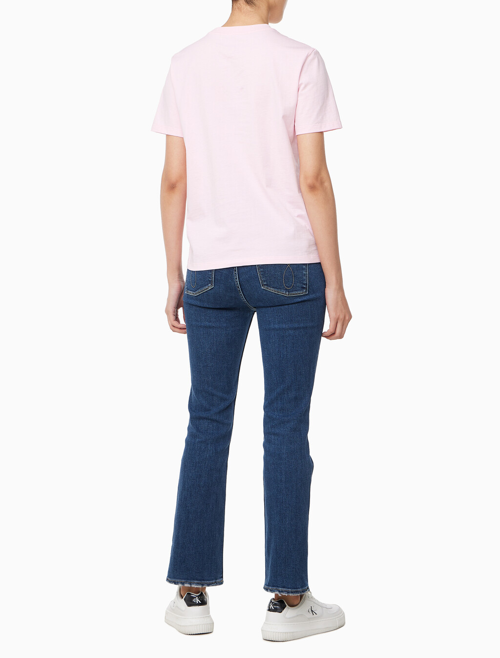 Buy 여성 히어로 모노그램 로고 반팔티셔츠 in color PASTEL PINK