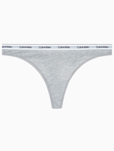 Buy 여성 모던로고 로우라이즈 T팬티 in color GREY HEATHER
