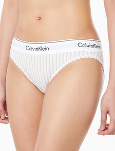 Buy 여성 모던 코튼 AF 비키니 in color STEADY STRIPE_PELICAN