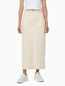Buy 여성 맥시 카고 포켓 스커트 in color CHALKY BLUE