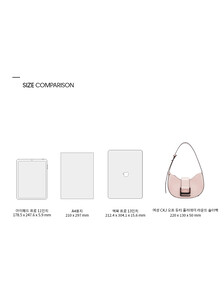 Buy 여성 CKJ 오프 듀티 홀리데이 라운드 숄더백 in color PINK
