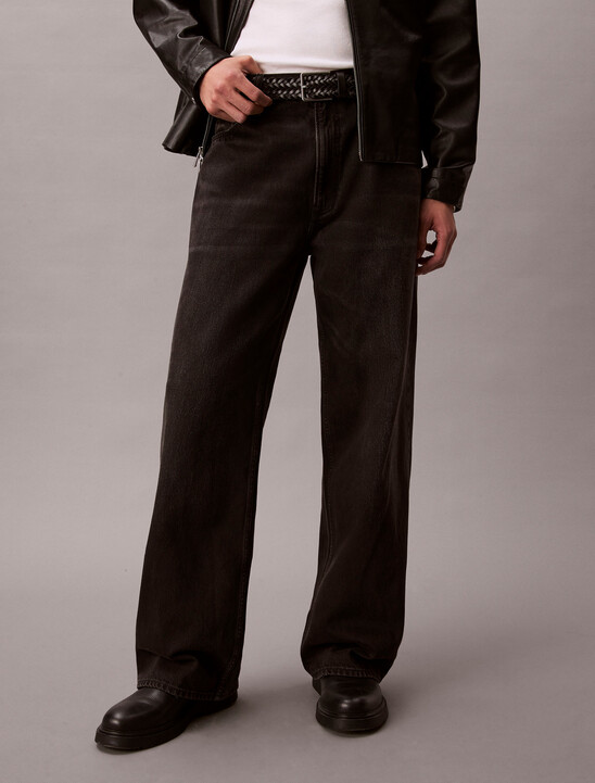 남성 배기핏 진