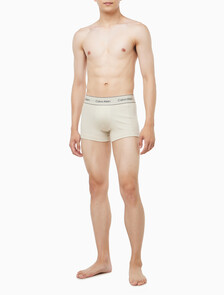 Buy 남성 피마 코튼 3PK 트렁크 in color Beige / Grey / White