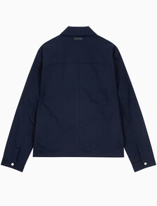 Buy 남성 코튼 도비 블루종 자켓 in color DARK SAPPHIRE