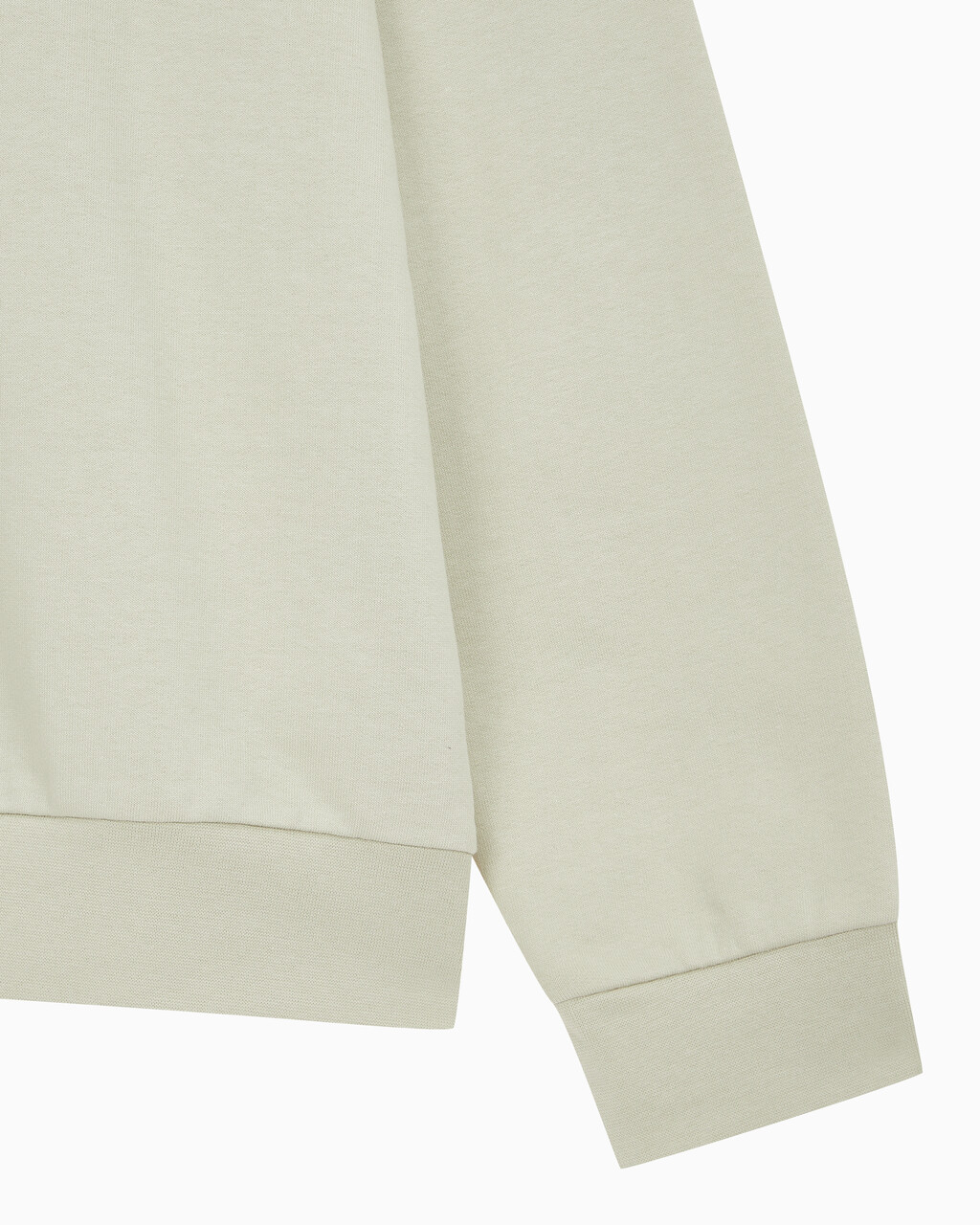 Buy 남성 롱슬리브 스텐실로고 테리 크루넥 스웻셔츠 in color BEIGE