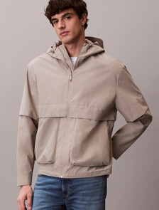 Buy 남성 립스탑 후드 윈드브레이커 in color VINTAGE KHAKI