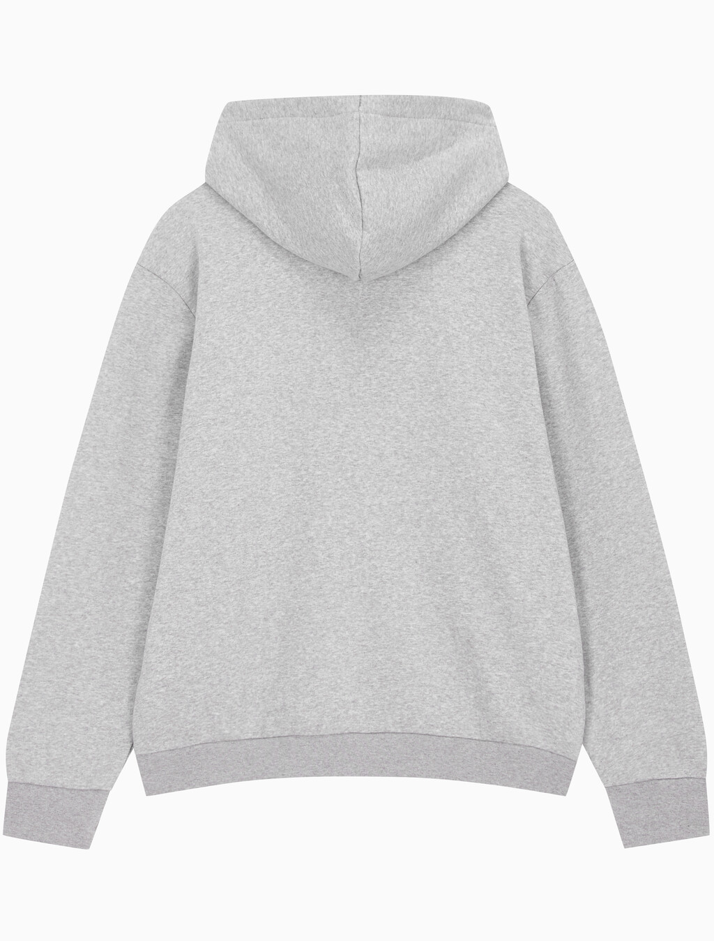 Buy 남성 아카이브 로고 플리스 후드 집업 in color GREY HEATHER